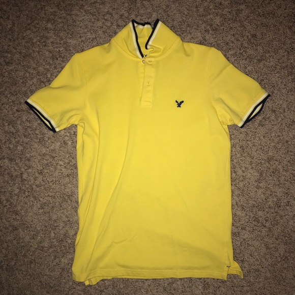 yellow polo shirt - Picture 1 of 5
